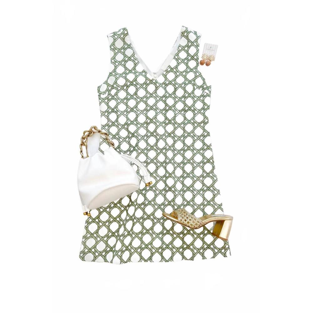 NEW ANNA CATE kaylor mini dress in trellis - Picture 4 of 4
